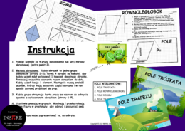 Odkrywanie wzorów na pola figur. Nauczanie przez odkrywanie - POLA WIELOKĄTÓW kl. 5-6.