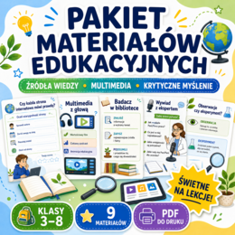 Źródła wiedzy, multimedia i krytyczne myślenie