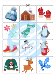 Memory „Pierwszy Dzień Zimy” – Edukacyjna Gra dla Dzieci