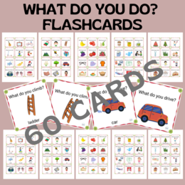 WHAT DO YOU DO? FLASHCARDS