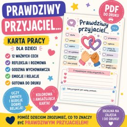 Jaki jest prawdziwy przyjaciel?