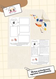 Motyw poświęcenia karta pracy + odpowiedzi egzamin ósmoklasisty