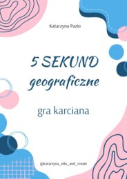 5 sekund geograficzne - kra karciana