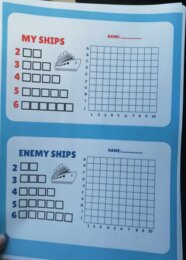 Statki - szablony jęz. angielski