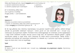 Rozpoznawanie lektur, zadania językowe, środki stylistyczne - E8