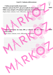 Sprawdzian właściwości i budowa materii