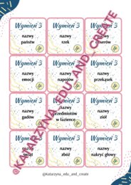 Wymień 3-4-5-6 - gra karciana, część 1 - ogólna