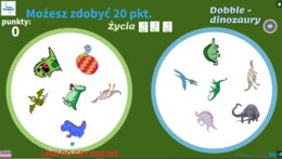 🐱‍🐉26.02 dzień dinozaura - interaktywna gra dobble