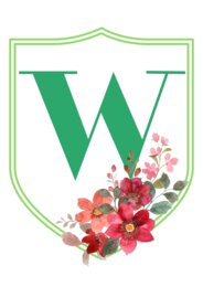 Witajcie w szkole - litery/napis - gazetka