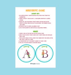 Easter Mind Swipe game/ Wielkanocna gra karciana. Great warm up/ świetna rozgrzewka językowa. Każdy poziom, dobre dla SPE.