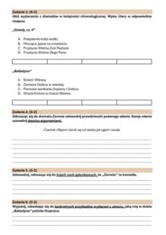 Zestaw lekturowy "Dziady, cz. II"