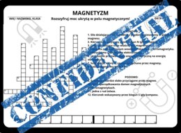 Magnetyzm - krzyżówka