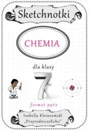 Megazestaw sketchnotek – notatek na każdą lekcję - na cały rok szkolny do chemii w klasie 7 – zgodne w wydawnictwem MAC