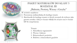 Klasa 5 - Pakiet materiałów do rozdziału III