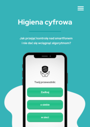 Jak przejąć kontrolę nad smartfonem i nie dać się wciągnąć algorytmom – Gazetka Ścienna (15 str. PDF)