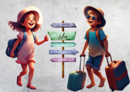 🌸 PRZEPIĘKNE GRAFIKI NA LETNIĄ/WAKACYJNĄ DEKORACJĘ🌸