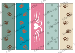 Zakładki zwierzątka/ koniec roku/ dla najmłodszych/ rozwój czytelnictwa/ upominek