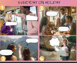 "What would you say...?" - Co powiesz w takiej sytuacji - scenki z życia codziennego.