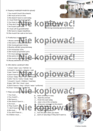 Karta pracy: Must czy Have to? B1