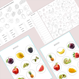 Angielski - słownictwo A1/A2 - zestaw 7 ebooków tematycznych