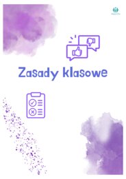 Karty pracy "Zasady w szkole"