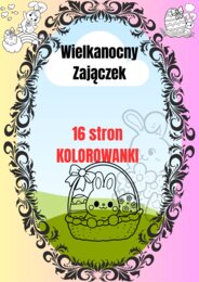 Zajączek Wielkanocny 16 kolorowanek