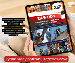 34 zawody kluczowe dla rynku pracy 2026 – POZNAJ , POMYŚL, ZDECYDUJ!