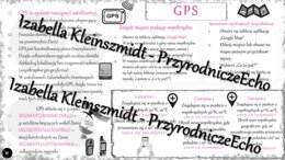 Sketchnotka - notatka „Czym jest GPS? ” wykonana w power point do edycji. Geografia 6; „Współrzędne geograficzne”