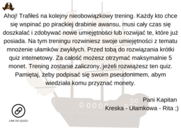 Ułamki zwykłe projekt - grywalizacja (tematyka piraci)