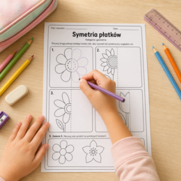 Symetria płatków