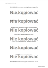 Scenariusz lekcji z ćwiczeniami do druku Past Simple v. Continuous B1