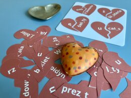 Ortografia - walentynki - puzzle
