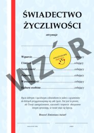 Świadectwo życzliwości
