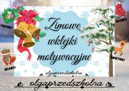 Zimowe wklejki motywacyjne
