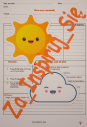 Karty pracy: ogłoszenie, zaproszenie-egzamin