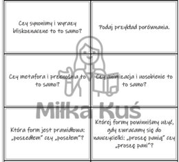 WIELKI QUIZ WIEDZY O JĘZYKU POLSKIM - PONAD 270 PYTAŃ