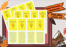 Fiszki literackie_oświecenie_Polski Level Up