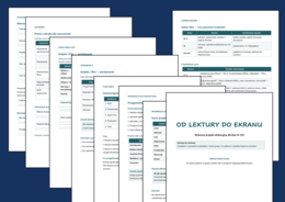 🎬  OD LEKTURY DO EKRANU - projekt edukacyjny dla klas 4-8 - język polski
