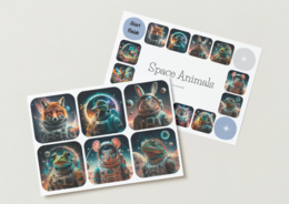 Space Animals with AI