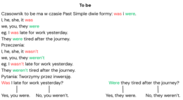 Past Simple- gotowa lekcja