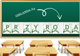 Girlanda- PRZYRODA- A4-PDF
