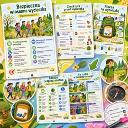 Bezpieczna wiosenna wycieczka