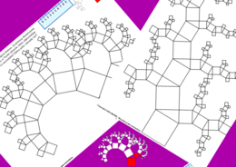 Math and Art Projekt: Drzewo Pitagorasa. Matematyka + Sztuka - Pole i Obwód, Trójkąty 45°, 45°, 90° i 30°, 60°, 90°, Twierdzenie Pitagorasa