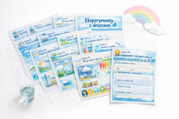 Karty pracy „Eksperymenty z deszczem”