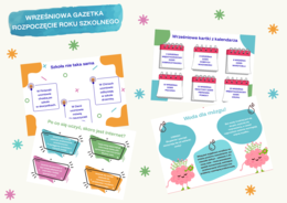 Początek roku szkolnego - gazetka