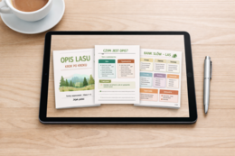 Opis lasu – krok po kroku