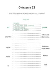 Ćwiczenia na pamięć i koncentrację uwagi dla nastolatków część 4