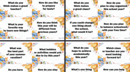 Back to school speaking