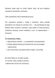 Mama 3.0 scenariusz apel Dzień Mamy