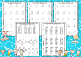 Grafy, działania pisemne, dzielenie z resztą.